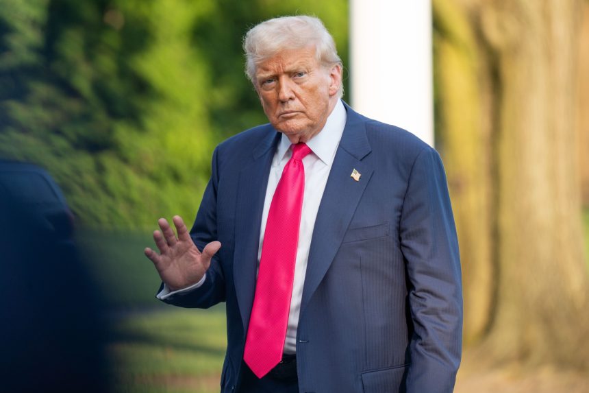 President Trump returns to the White House after attending the Fifa Club World Cup at Metlife Statdium in New Jersey