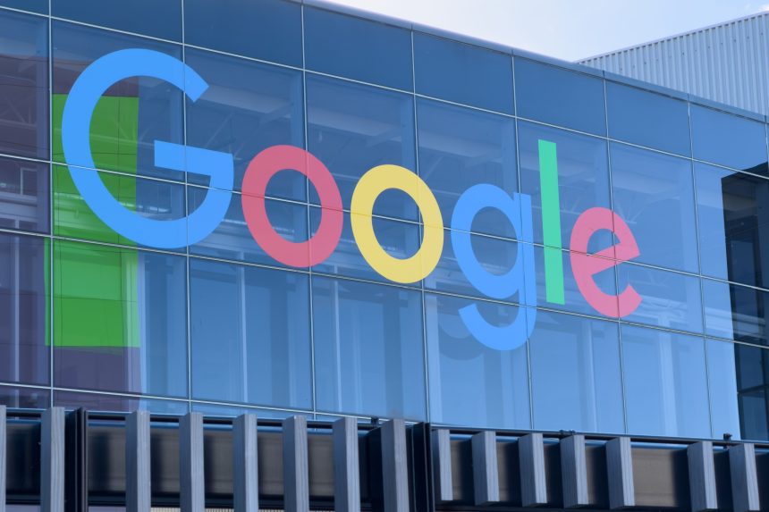 Mountain View, CA - December 27, 2025: Google Logo On Glass Building Exterior.